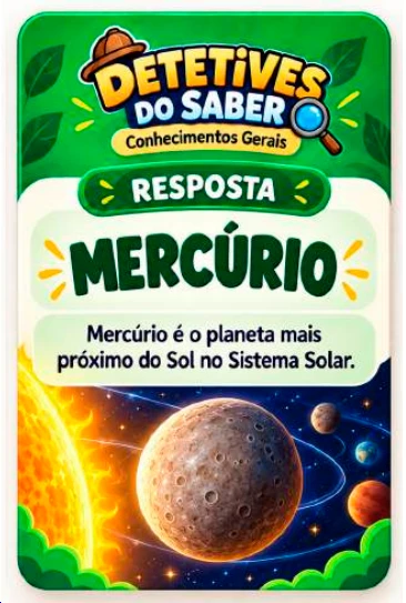 Carta Verso Resposta - Mercúrio